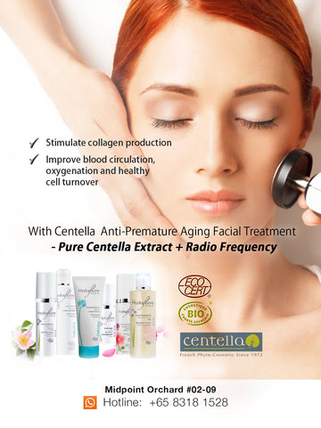 [S190027-60] Centella Anti-Premature Aging Facial Treatment - TACKLE the 4 signs that lead to Premature Aging!