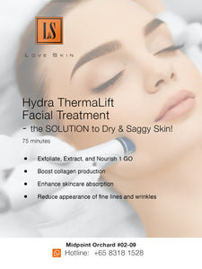 [S190012-75] Hydra ThermaLift Facial Treatment - the SOLUTION to Dry & Saggy Skin!