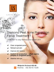 [S190008-75] Diamond Acne Prevention Facial Treatment - Clean & Clear in 1 Session!