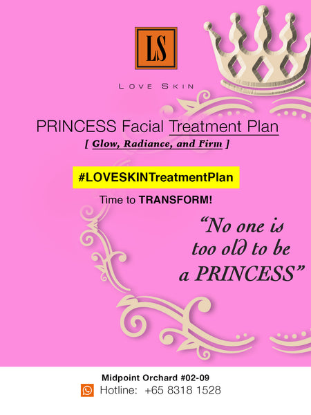 Prince Princess Face Treatment Plan - Clear Complexion with glowing skin from the inside out!
