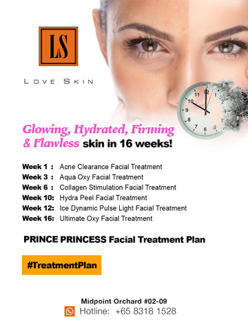 Prince Princess Face Treatment Plan - Clear Complexion with glowing skin from the inside out!