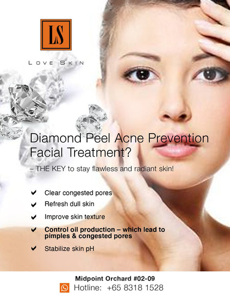 [S190008 - 75] Diamond Acne Prevention Facial Treatment - Clean & Clear in 1 Session!
