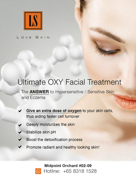 [S190014 - 90] Ultimate OXY Facial Treatment - Sensitive Skin Treatment with 7 GREAT Benefits!